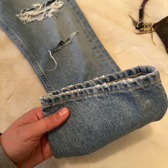 Citizens of Humanity Charlotte high rise straight leg Jean - moondust - Picture 12 of 16